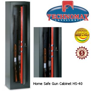 technomax gun cabinet home safe hs-40